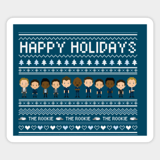 The Rookie fam Happy Holidays | The Rookie Magnet